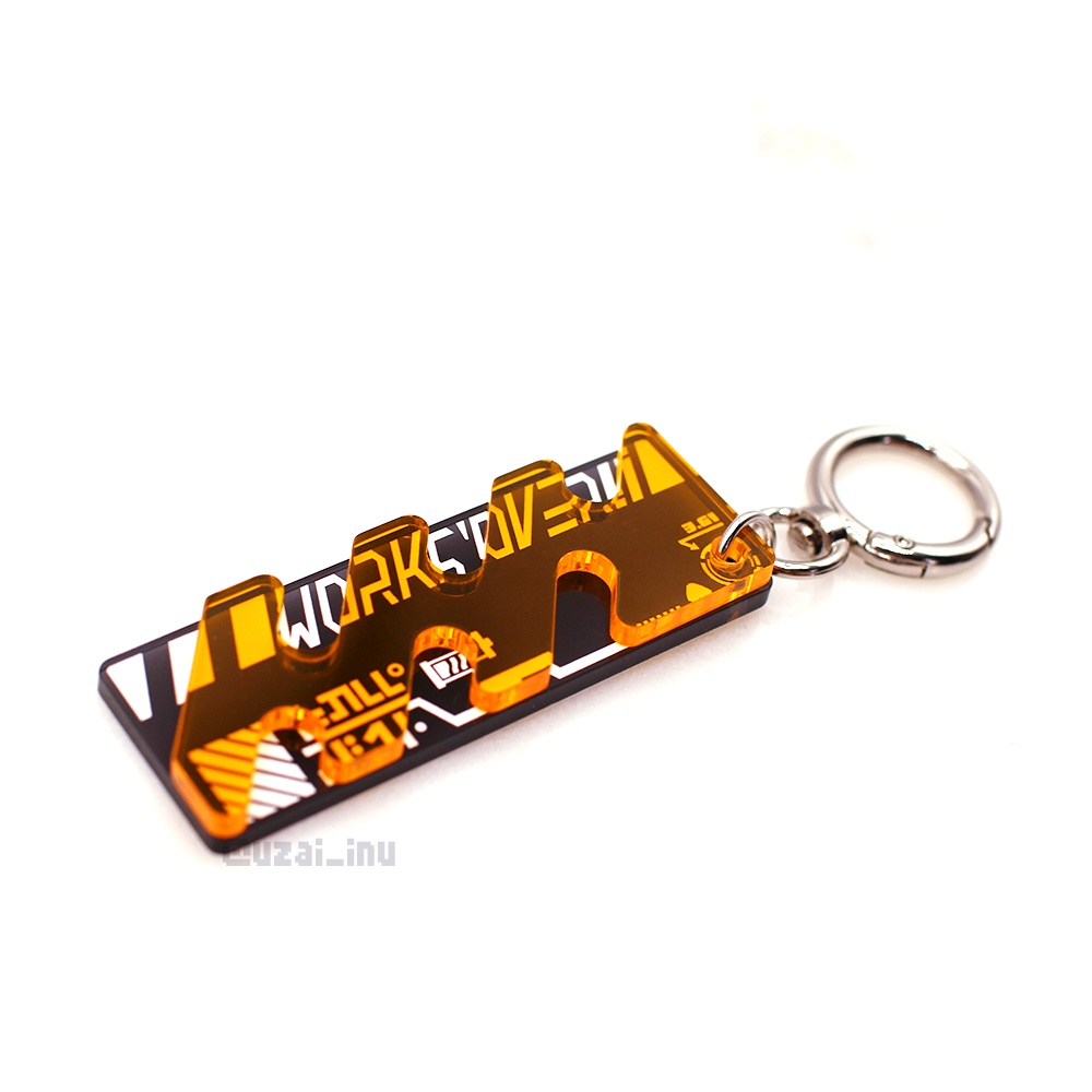 バイト失敗アクリルキーホルダー