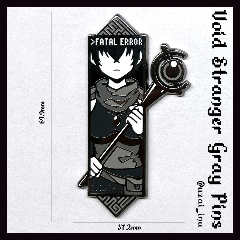 【予約】Void Stranger Gray Pins