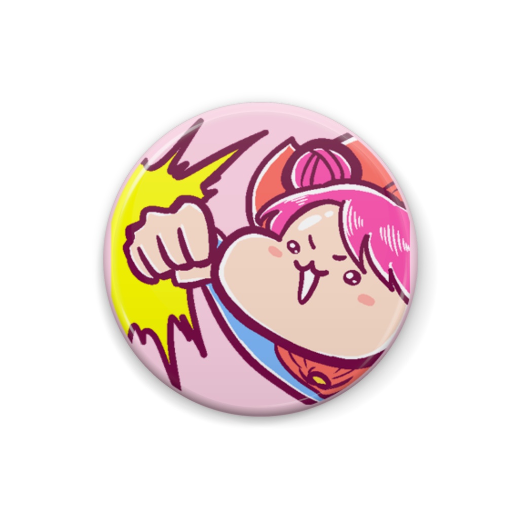 缶バッジ【りーちゃまん】