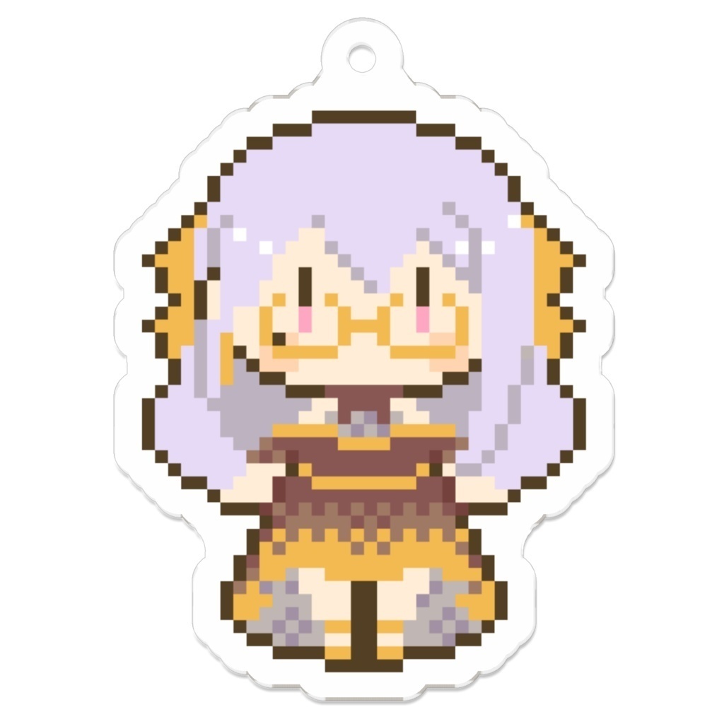 【常設】ドットのアクリルキーホルダー 通常衣装ver【宅島ラン】