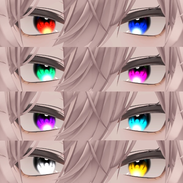 可惜夜アイテクスチャ-Atarayo Eye Texture-【真央対応】