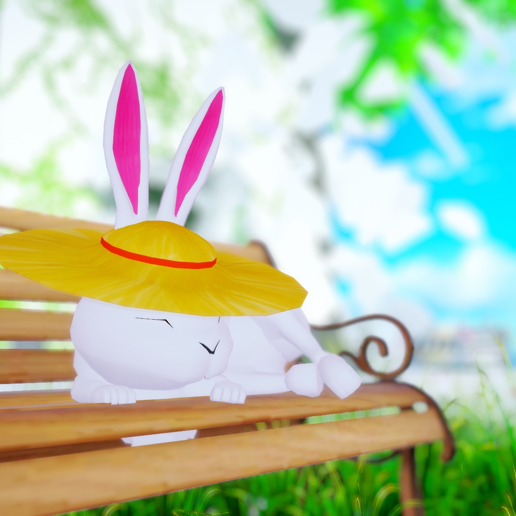 【VRChat想定3Dモデル・アバター】Malluna(マルーナ) - 工房鐵 - 5/5
