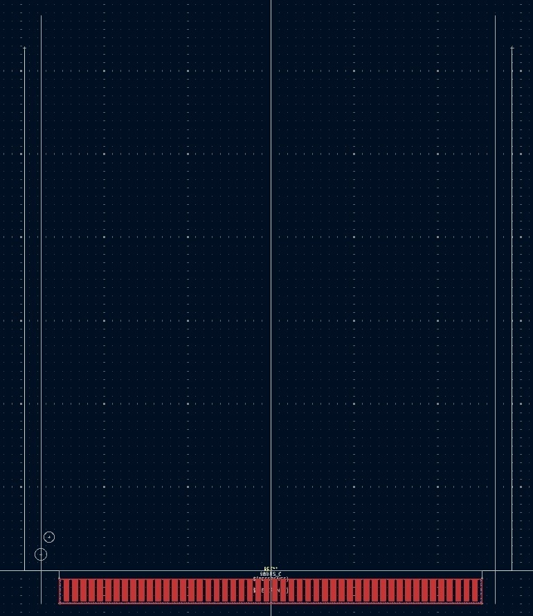 KiCAD用　PC-98 Cバスフットプリント