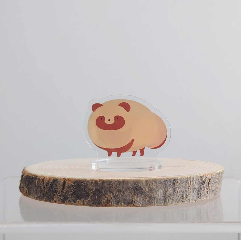 タヌキ(表・左向き)