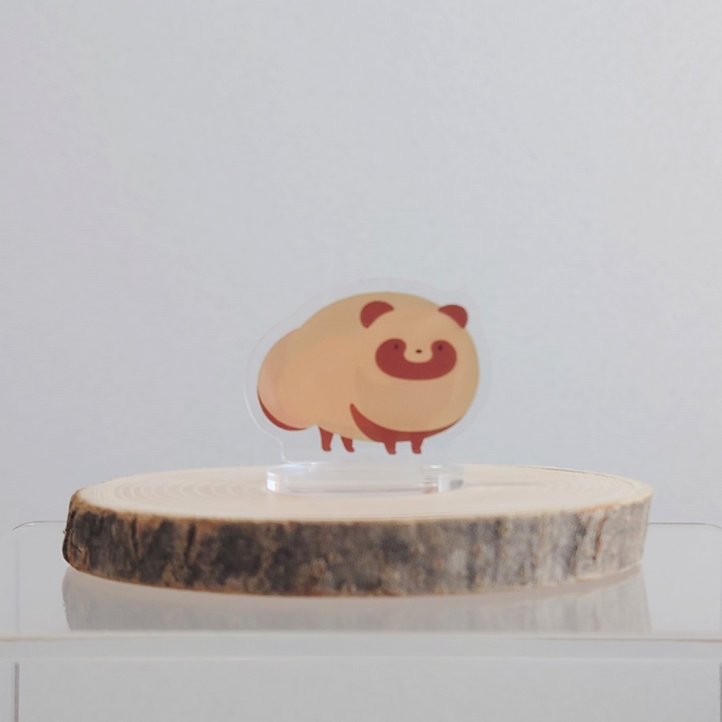 タヌキ(表・右向き)
