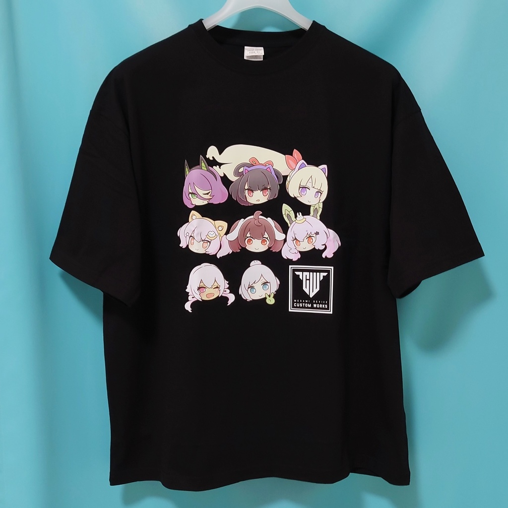 ビッグシルエットTシャツ(黒)