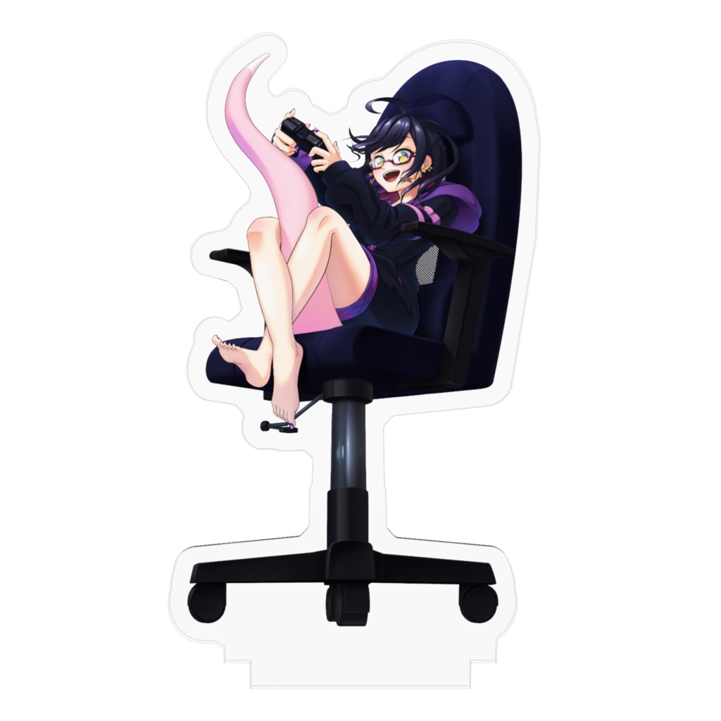 【70mm】やえさくらゲーミングアクリルスタンド