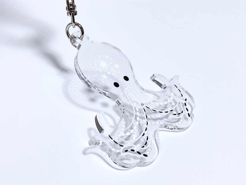 タコのジャラジャラアクキー
