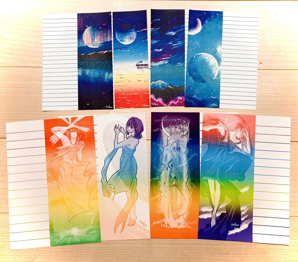 便箋セット②(L12〜L19、L12’〜L15’)