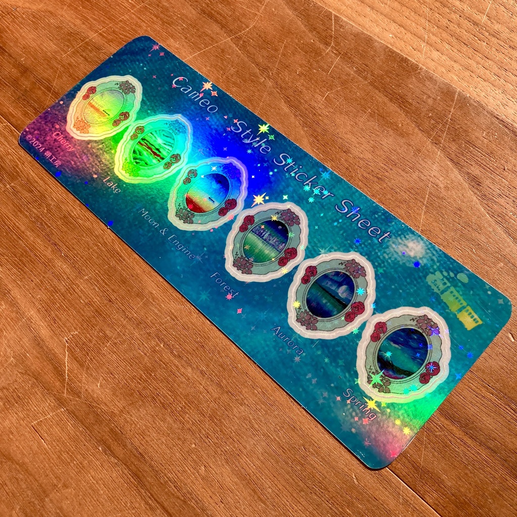 アクリル画便箋レターセット