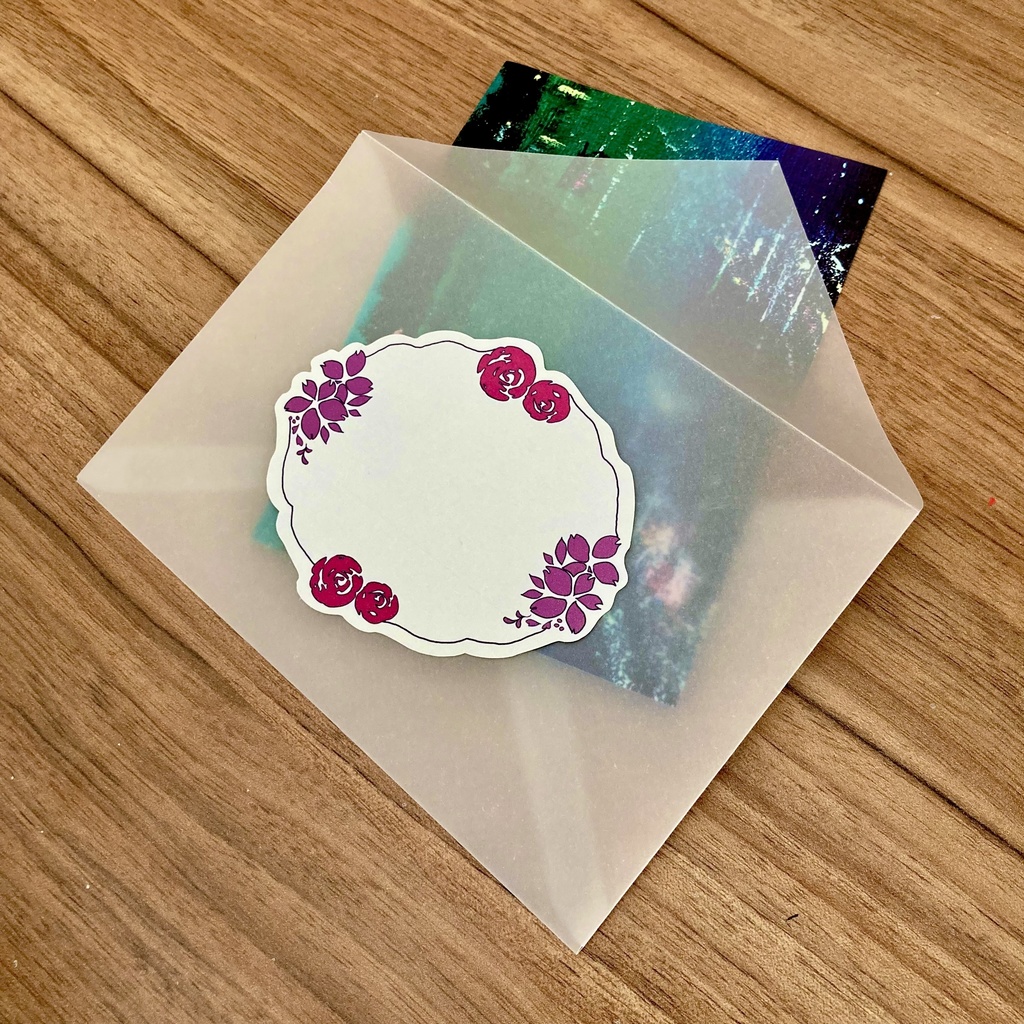 アクリル画便箋レターセット