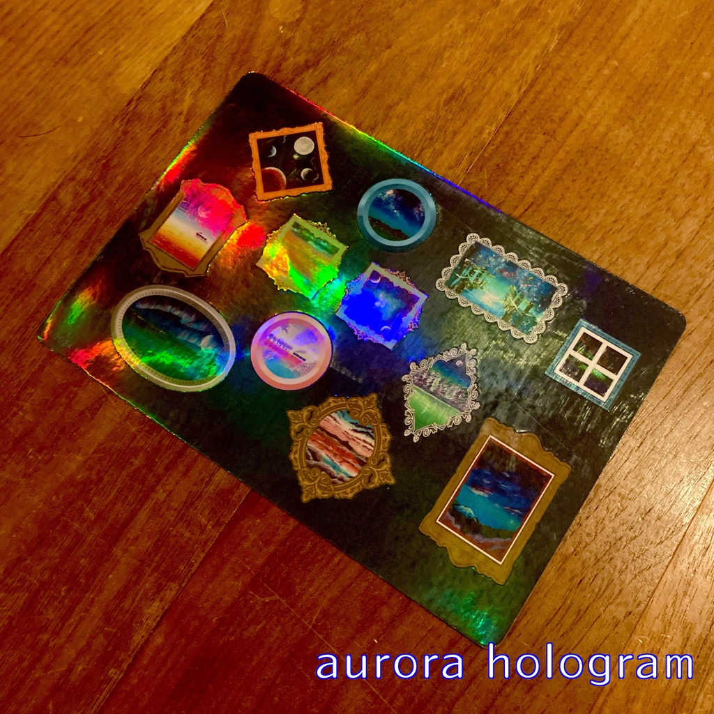 絵画風封緘シール