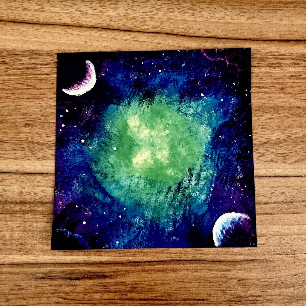 青い便箋セット