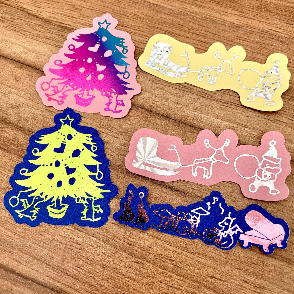 宝石風フレークシール~竜の巣穴の物語~