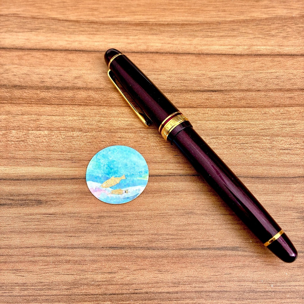 フレークシール(箔押し×ホログラム)