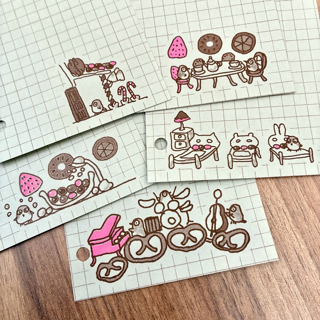 お菓子のメジロハウス(ミニ6サイズメモリフィル)