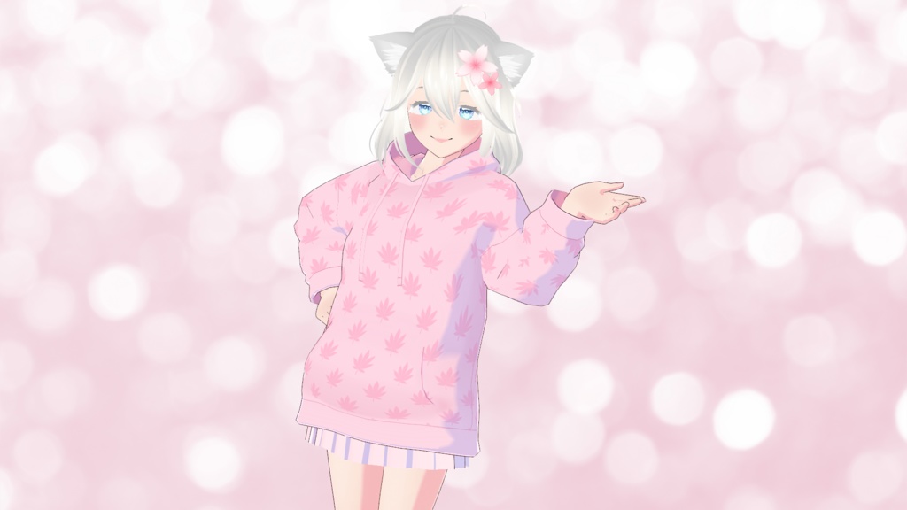 Pink Weed Hoodie