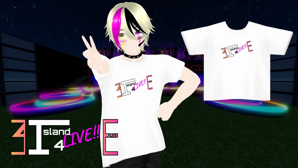 I(sland)4 LIVE!! shirt
