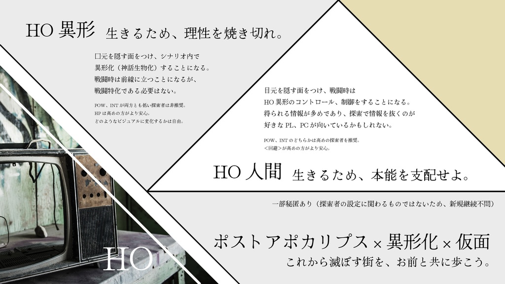 【CoCシナリオ】神に捧ぐ黙示録【SPLL:E193619】(2025.4.26更新)