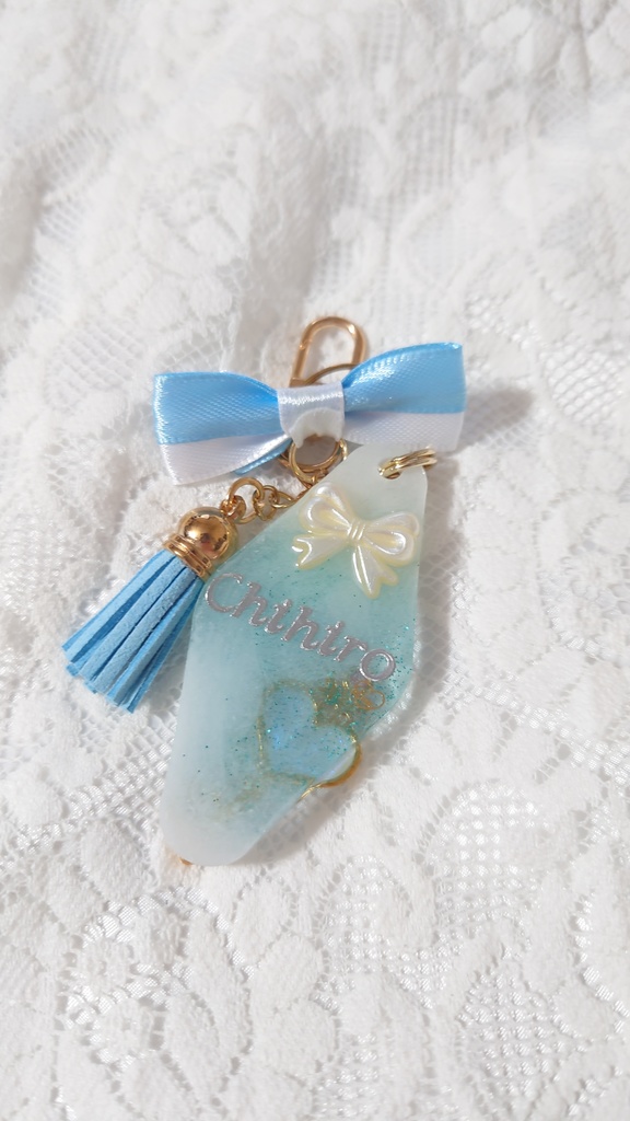 勇気ちひろ18歳パーカー衣装イメージ タグキーホルダー【非公式】