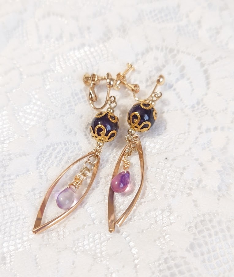 不破湊デフォルト衣装イメージイヤリング（ピアス）【非公式】