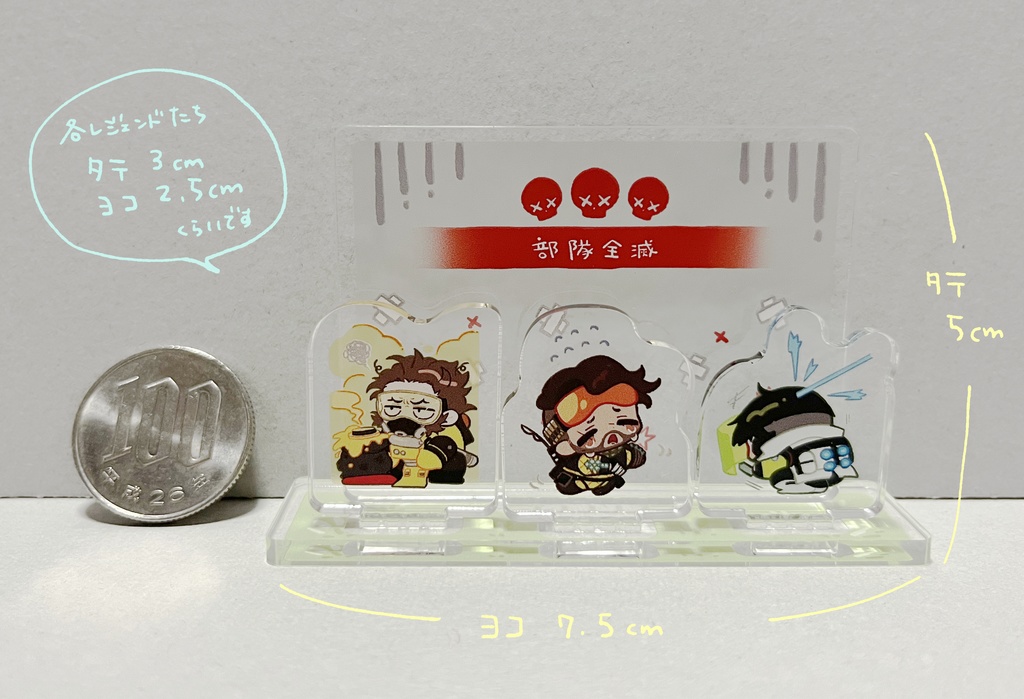 【レジェンド】みんなの勝ち負けアクスタ