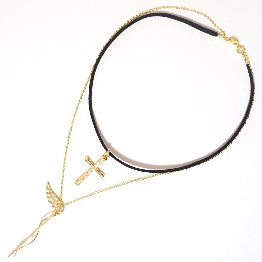 ヒプノシスマイク イメージアクセサリー 麻天狼 重ね付け風ネックレス