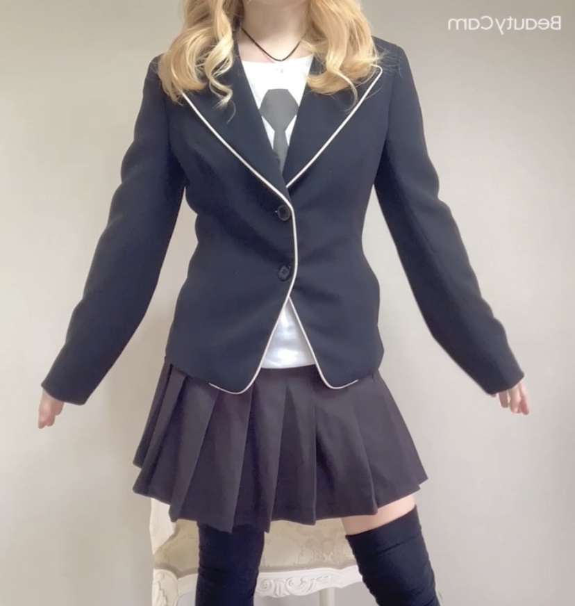 【おもしろT】JK風ネクタイ柄Tシャツ【Excellency】