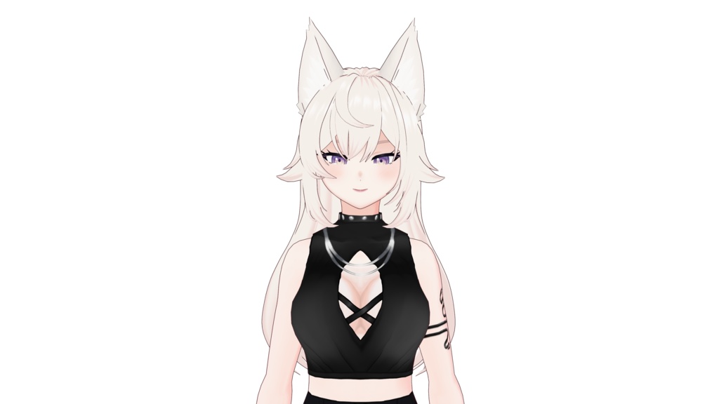 Goth VRoid Top