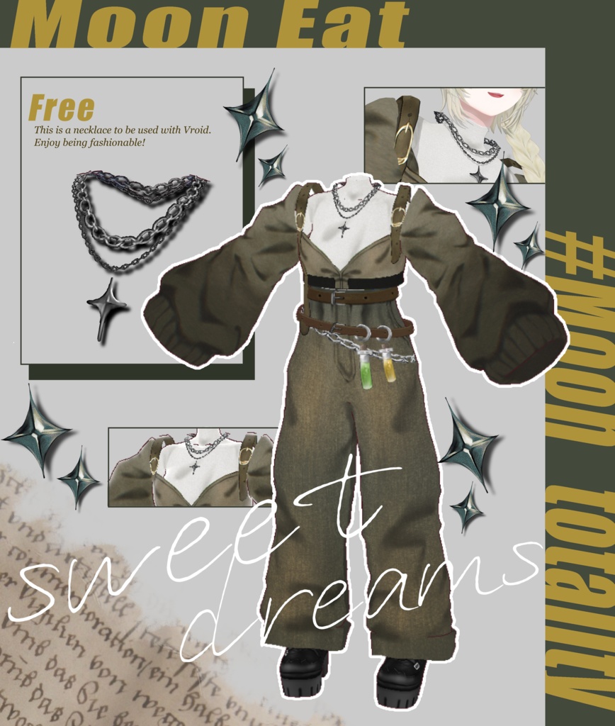 ✦Vroid 衣装✦ Hypnos set