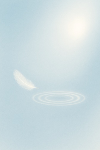 ふわりの羽|心を軽くする癒しの背景 3点セット~Soft Feathers of Light – Healing Backgrounds (3-set)~