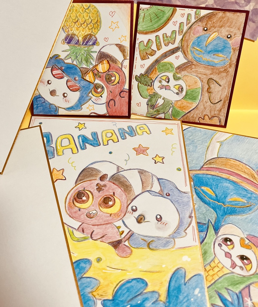 リクエスト色紙⭐︎７.８月限定⭐︎