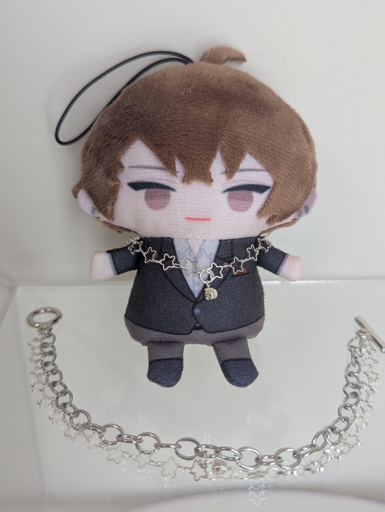 ぬいとお揃い ネックレス、ブレスレットセット(にじぱぺ向け)