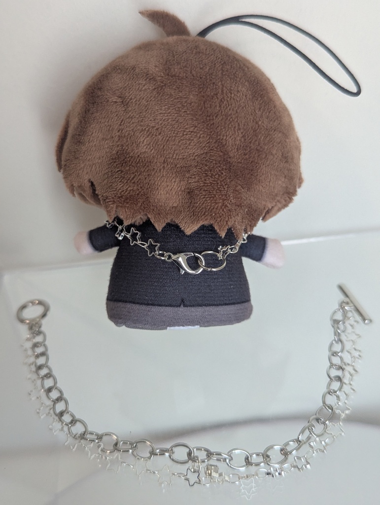 ぬいとお揃い ネックレス、ブレスレットセット(にじぱぺ向け)