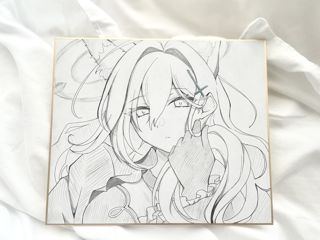 クロコ 色紙 