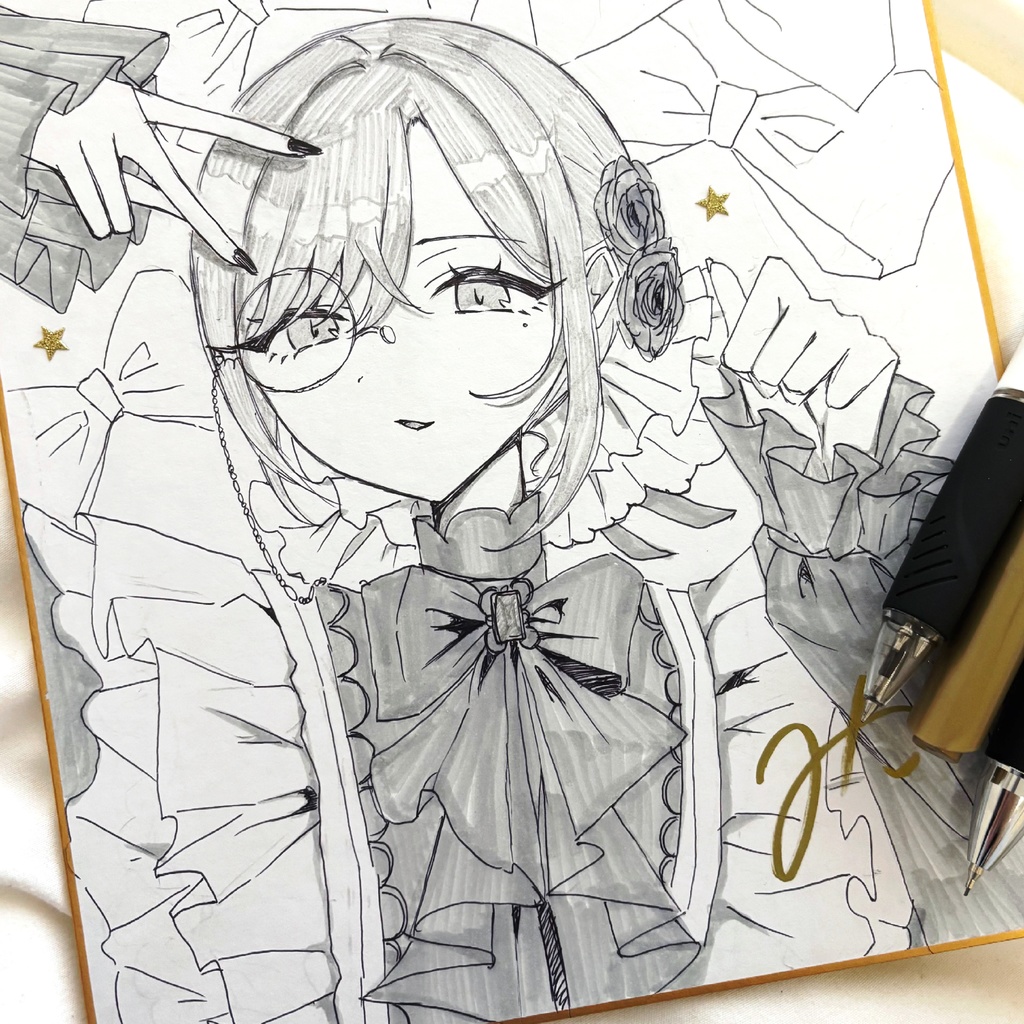 アナログ色紙オーダーページ