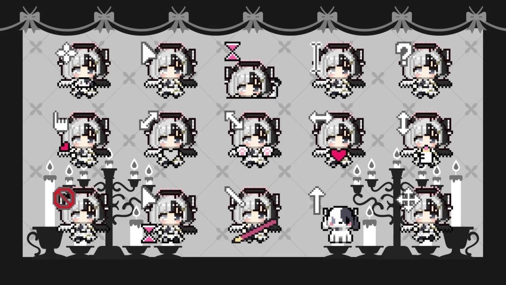 【無料】動くマウスカーソル15種【天堕みるあ】