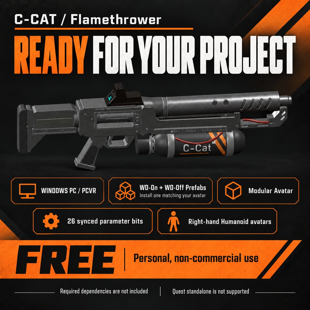 C-Cat Flamethrower