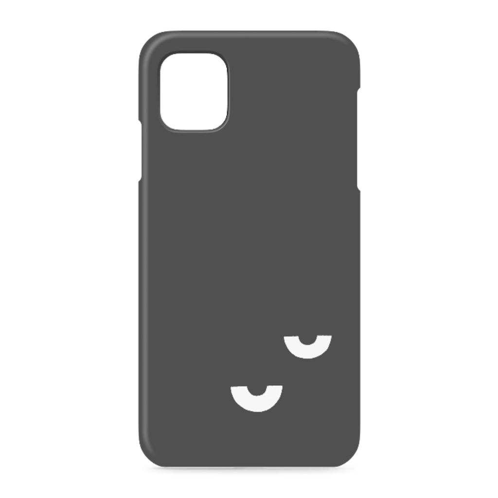 グレのスマホケース