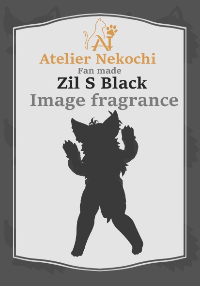 【Zil S -ジル S- Black color】アバターイメージフレグランス【Fan made】