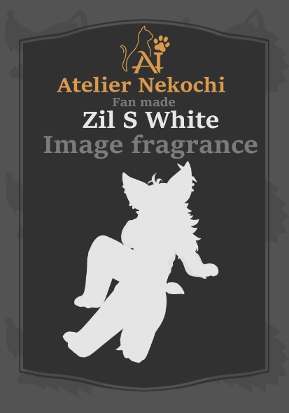 【Zil S -ジル S- White color】アバターイメージフレグランス【Fan made】