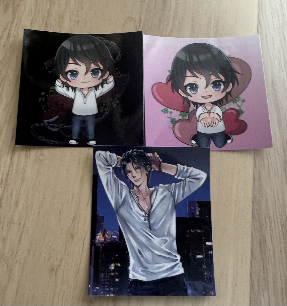 エボ龍オリジナルステッカー3枚セット