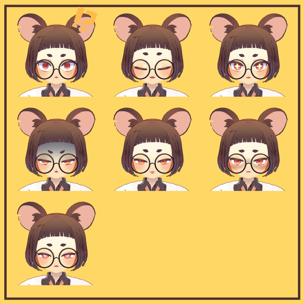 【無料】VRC想定オリジナル3Dモデル「Tizz-ティズ-」