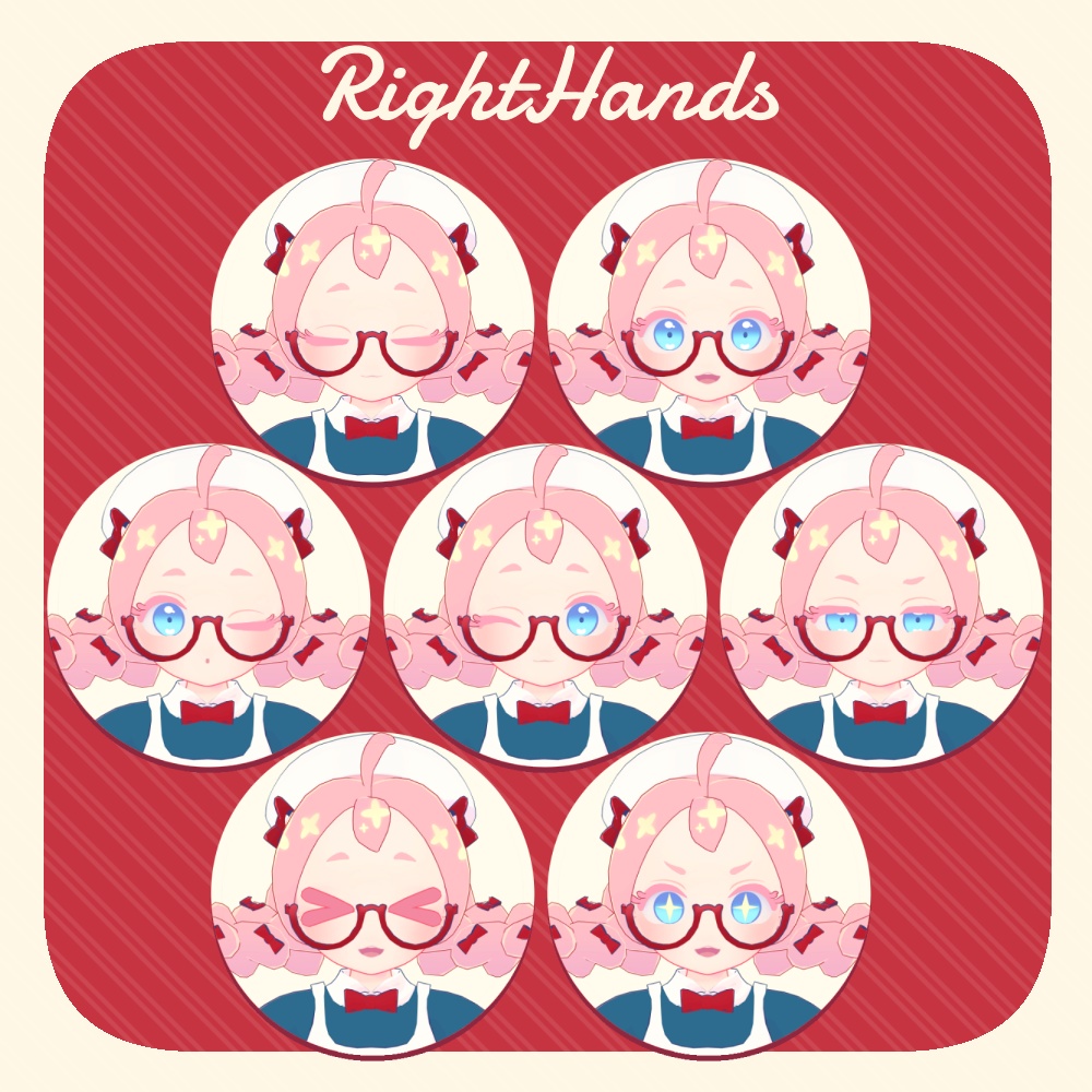 VRC想定オリジナル3Dモデル『Rucette-リュシェット-』