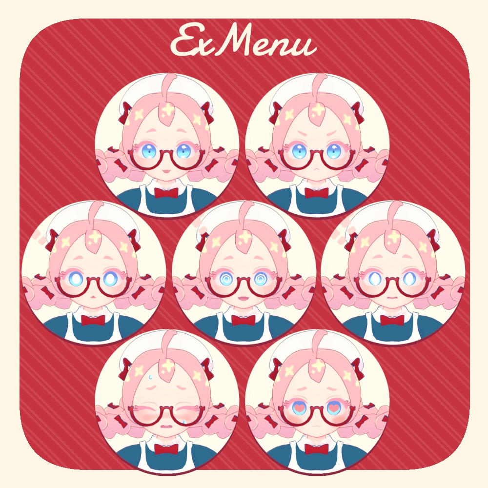 VRC想定オリジナル3Dモデル『Rucette-リュシェット-』