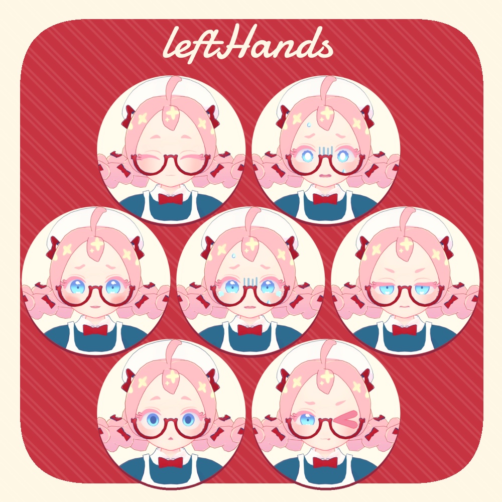 VRC想定オリジナル3Dモデル『Rucette-リュシェット-』