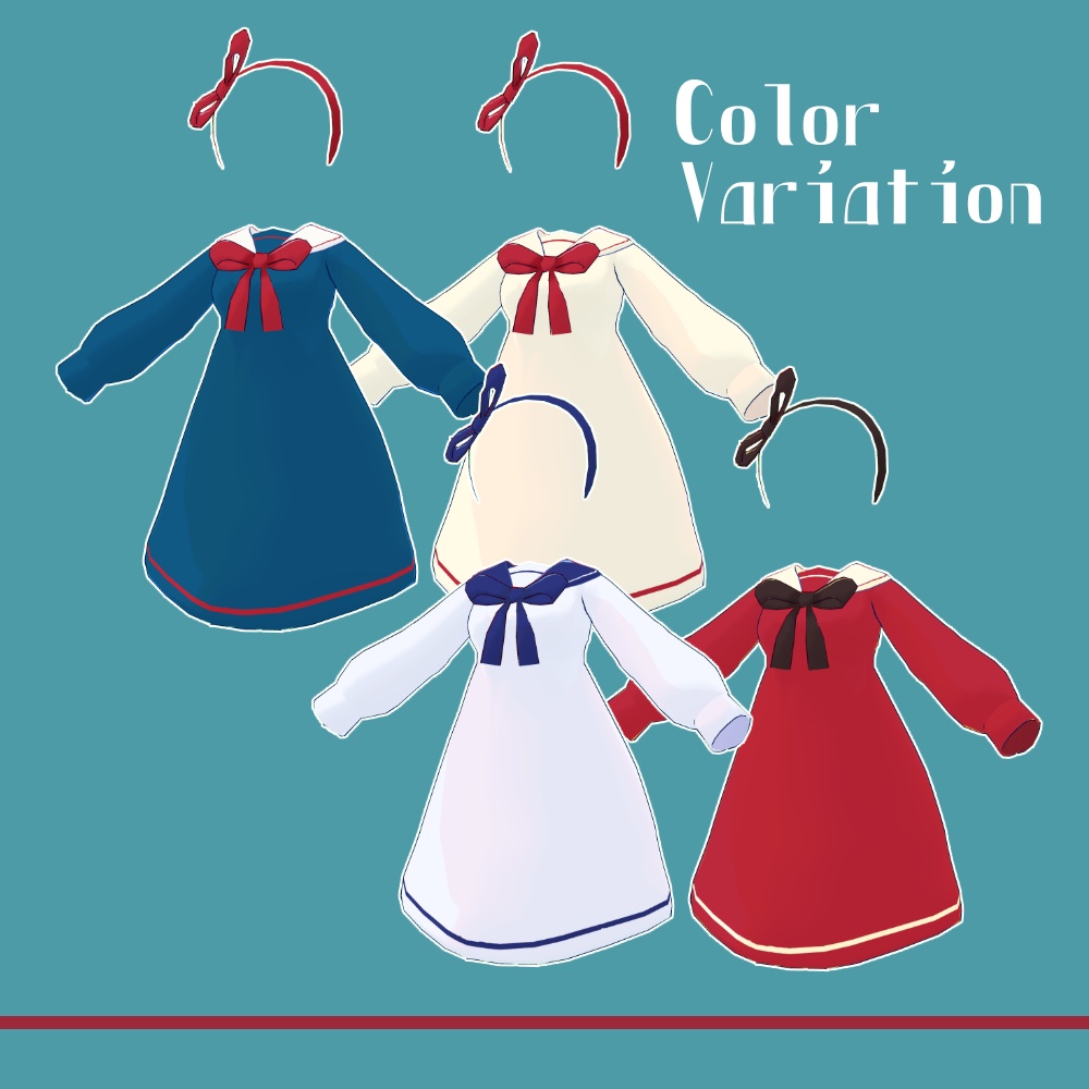 セーラーワンピース◆リュシェット用衣装