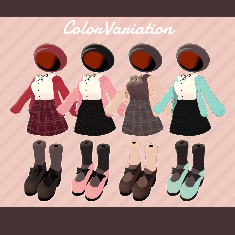 バレンタインコーデ◆リュシェット用衣装