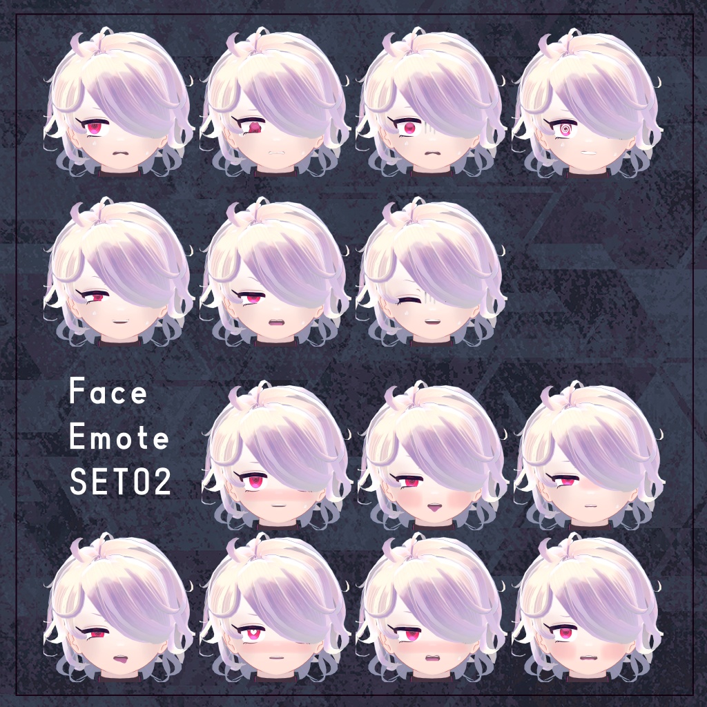 VRC想定オリジナル3Dモデル『Picky-ピッキー-』