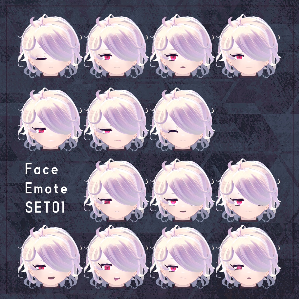 VRC想定オリジナル3Dモデル『Picky-ピッキー-』